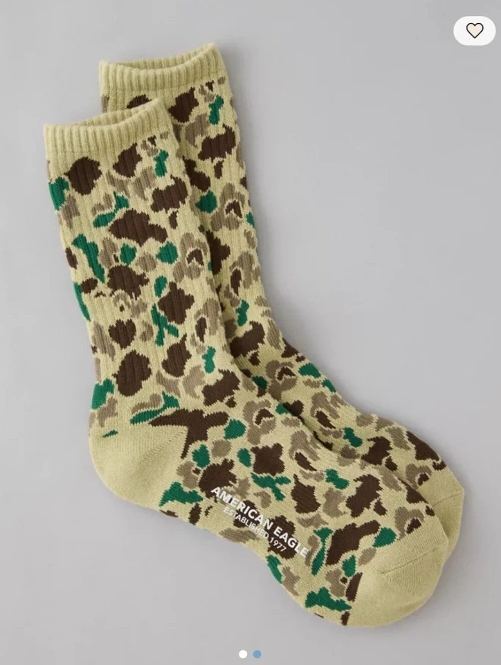 AE Graphic Crew Socks- OS
